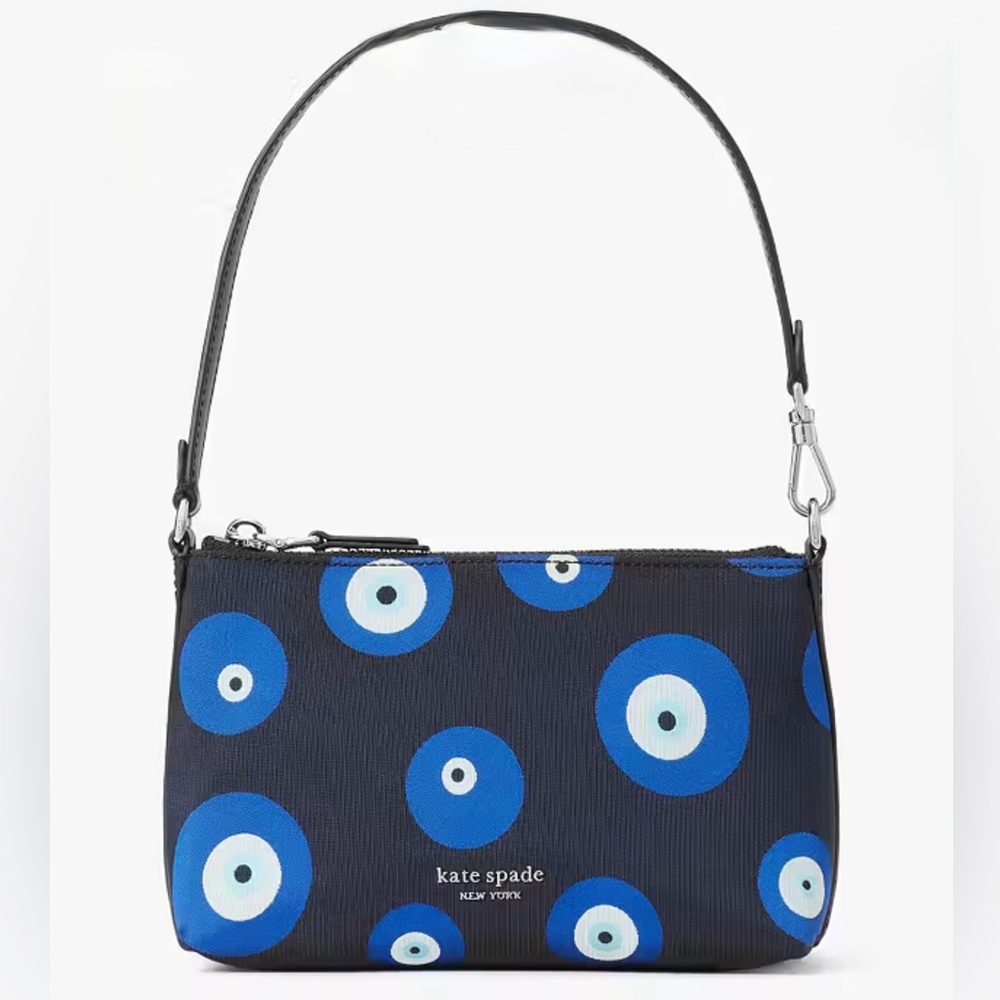 Kate Spade ‘Lulu Evil Eye Jacquard East West Pochette’